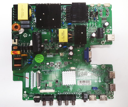 Sceptre W55 UQTV58FE Main Board / Power Supply Board HV550QUBH11 / TP.MS3458.PC758 / 8142123342060