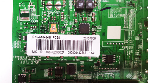 Samsung UN65JU639DF Main Board w/ WiFi Module BN41-02443A / BN97-10095G / BN94-10484B & BN59-01174E