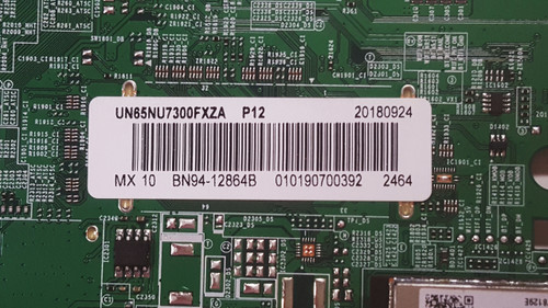 Samsung UN65NU7300 / UN65NU7100 Main Board BN41-02635A / BN97-13980B / BN94-12864B