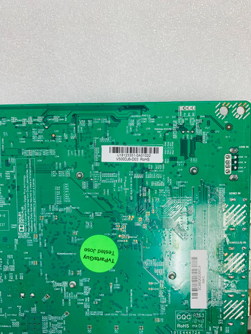 Vizio V505-G9 Main Board T.MT5597.U761 / U18123351