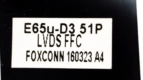 Vizio E65U-D3 Main Board to TCon Board LVDS Ribbon Cable 160323 A4