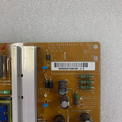 LG 47LY560H-UA Power Supply Board EAX65650301(1.3) / EAY63072006