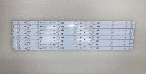 TCL 55US57 LED Light Strips Set of 8 55D2700 / 55HR330M07A2