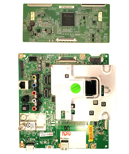 LG 49UH6100-UH.BUSFLOR Main Board & TCon Board Set EAX66943504 (1.0) / EBT64237702 & 47-6021086 / HV490QUBB26