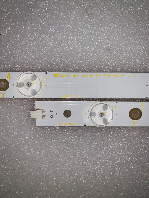 Sharp LC-50LB621U LED Light Strips set of 12 500TT25 & 500TT26