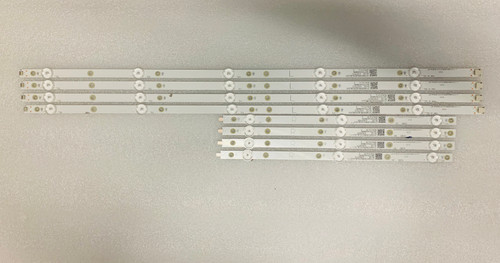 Vizio D50-F1 LED light Strip Complete set of 8 LB-PM3030-GJVIZIOD504X8AJ12 Vizio D50-F1 LED light Strip Complete set of 8 LB-PM3030-GJVIZIOD504X8AJ12