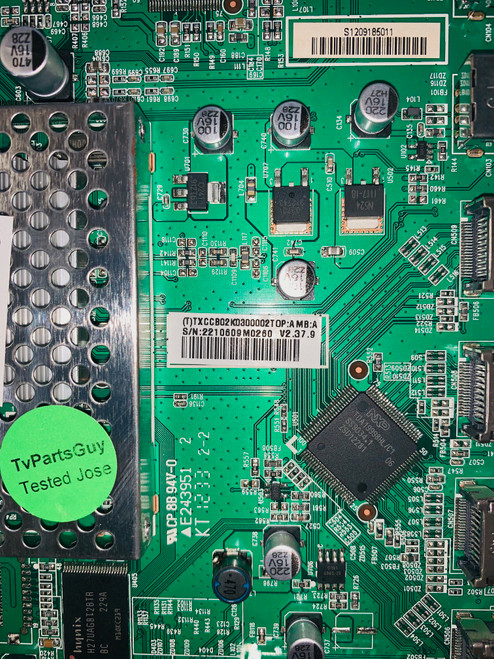 Vizio M3D550KDE Main Board 715G4404-M04-000-005K / 756TXCCB02K030