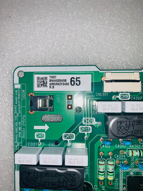 Samsung QN65Q8FNBF  VSS LED Driver Board L55Q8NB_NHS / BN44-00949B