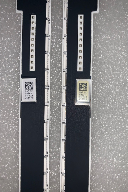 Samsung UN55F7500AF LED Light Strips Bar Set of 2 BN96-25447A & BN96-25448A