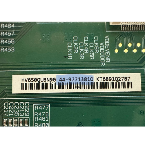 Vizio V656-G4 T-Con Board 47-6021218 / 44-97713810 / 44-9771381O