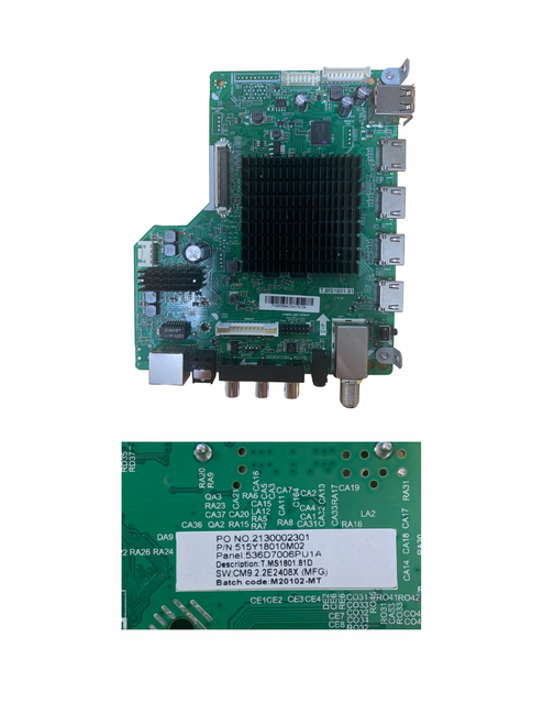 ONN 100012588 Main Board: 536D7006PU1A / P/N 2130002301/ M20102-MT