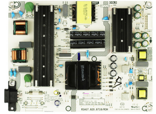 Hisense 65R6E3 Power Supply Board RSAG7.820.8718/R0H / 259653