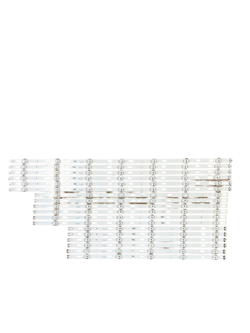 Original Samsung UN86TU9010F BB01 LED Light Strips Complete Set (18) BN96-52407A / BN96-52408A / BN96-52409A