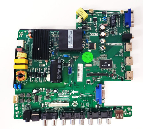 Sceptre X405BV-FMQC Main Board / Power Supply Board TP.MS3393.P712 / 50043393B01050 / V400HJ6-PE1