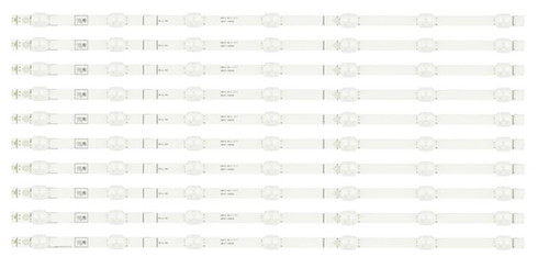 Hisense 65R6E1 LED Light Strips Set of  10  LB65084 V0