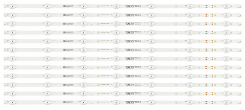 Philips LED Backlight Strips (Complete Set of 12) 303HX750011