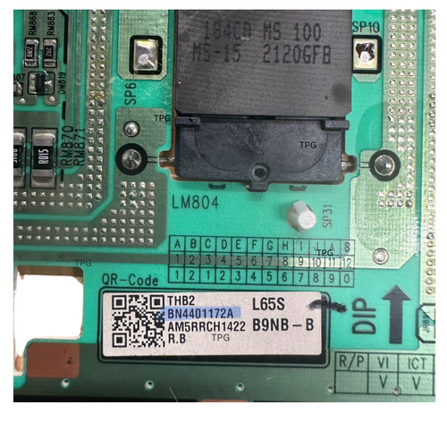 Samsung QN65QN800BFXZA Power Supply Board BN44-01172A / L65SB9NB_BHS