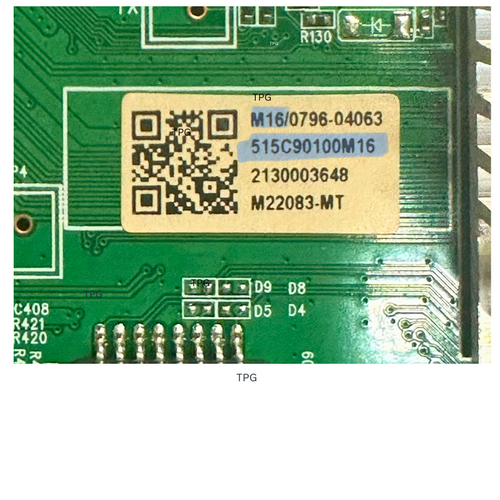 ONN 100012587 Main Board M22083-MT / 515C90100M16 / M16