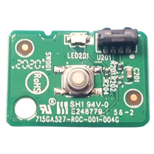 715GA527-R0C-001-004G Power Button / IR Sensor board for ONN 100012587