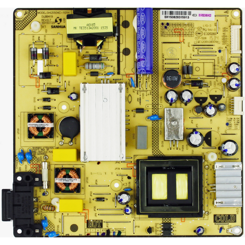 Insignia NS-48DR420NA16 Power Supply Board SHG5504C-101H / 81-PBE048-H20