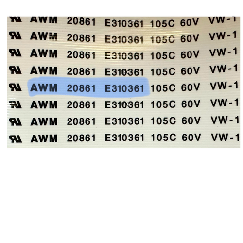 AWM 20861 E310361 LVDS cable for Vizio D65X-G4.