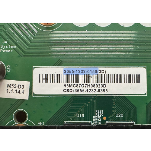 Vizio M55-D0 TV parts Repair Kit 3655-1232-0150 / 0500-0614-0980 / LJ94-33828G / 3655-0062-0111 / 0980-0140-0941