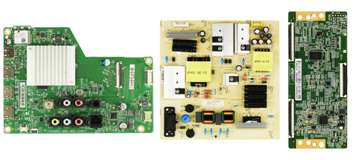 Vizio V555-J01 Complete TV Board Kit 756TXLCB02K063 / PLTVKY291XADM /  34.29110.0BA