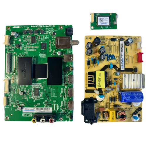 TCL 32S301 LED TV Parts Repair Kit 08-CS32TML-LC283AA / 08-L7913AC-PW200AA / 07-RT8812-MA2G