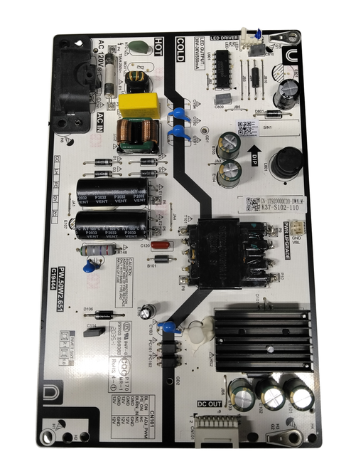 Toshiba 1T920000C00 Power Supply Board/LED Driver