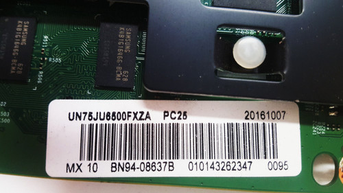 Original Samsung T-Con Board for UN75JU6500  BN94-08637B