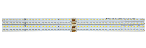 Original Samsung QN82Q6DTAFXZA LED Edge Light Strips BN96-50387A Set of 4