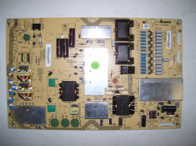SHARP LC-70LE632U POWER SUPPLY BOARD DPS-222BPA / RUNTKA857WJQZ