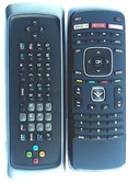 Vizio XRT302 QWERTY REMOTE ConTROL WITH AMAZON , NETFLIX , AND M-GO BUTTON