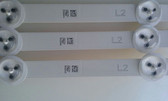 TV LED 55" ,VIZIO, E550I-A1, LED STRIPS, , 55" V13 DRT REV 0.01 L2-TYPE 6916L-1434A
