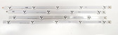 Vizio E470i-A0 LED Light Strips Mini Set of 4 6916L-1174A / 6916L-1175A / 6916L-1176A / 6916-1177A