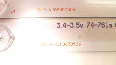 RCA 55 model number: led55g55r120q flat screen/ the backlight inverter