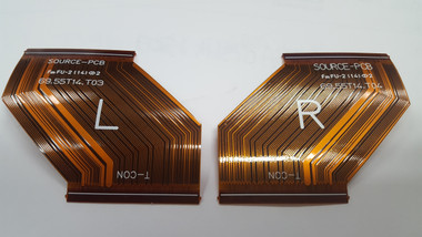 Samsung UN55FH6003F Ribbons for TCon to Panel 69.55T14.T03 & 69.55T14 ...