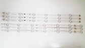 Emerson LF501EM6F LED Light Strips Complete Set of 6 UDULED0GS050 & UDULED0GS051