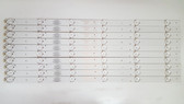 Acer EB490QK LED Light Strips Complete Set of 10 303GC490032 / GC49D06-ZC21FG-03 2016-06-21