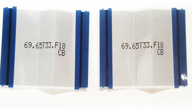 Vizio P65-E1 TCon Board to Panel Ribbons 69.65T33.F18 - TvPartsGuy.com
