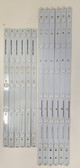 Changhong LED50YC2000UA LED Light Strips Complete Set of 12 KH-DE344144