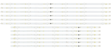 LB65065 LED Backlight Strips For Element E4SW6518RKU E4ST6519RKU Philips 65PUS6554