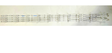 KIT 4 BARRE STRIP 10 LED TV HISENSE JL.D550A1330 003BS M V01