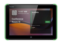 Yealink MeetingBar A50 with Two VCM36-W Wireless Tabletop Mics and Room Panel Scheduler