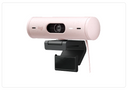 Logitech BRIO 500 Webcam, rose