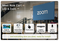 Meet Now Cart - Logi & Zoom