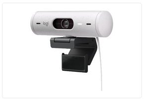 Logitech BRIO 500 Webcam, white Logitech BRIO 500 Webcam, white