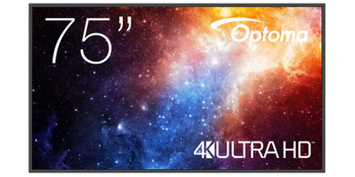 Optoma 75" display