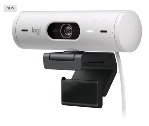 Logitech BRIO 505 Webcam, Off-white