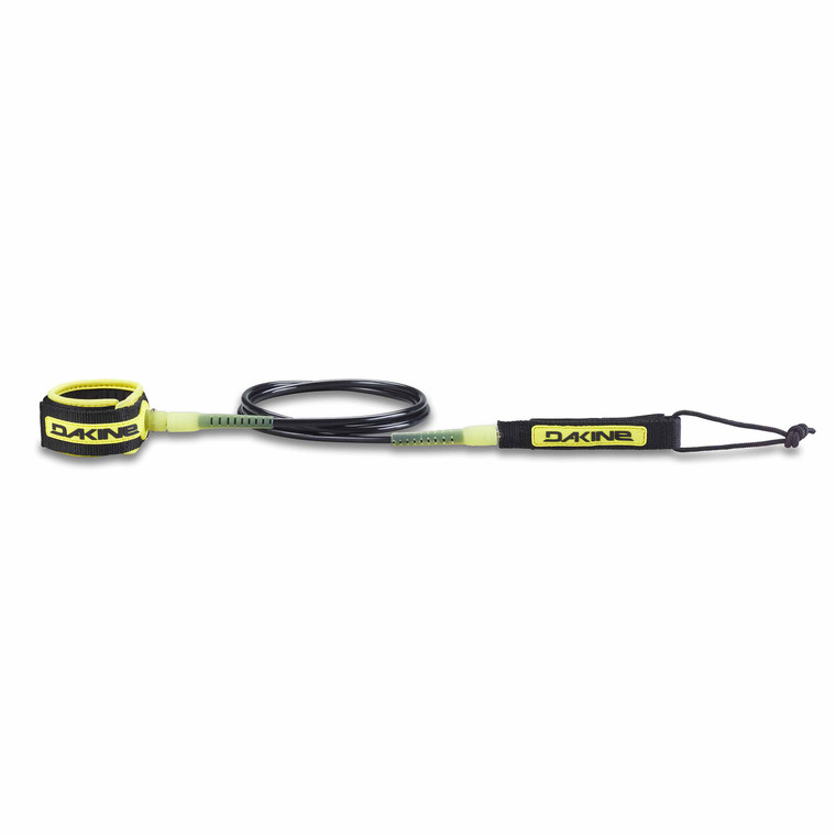 Dakine Kainui Team 6' x 1/4" Surfboard Surf Leash Electric Tropical